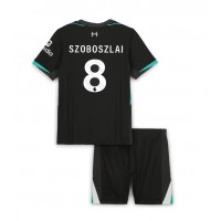 Liverpool Dominik Szoboszlai #8 Udebane Trøje Børn 2024-25 Kortærmet (+ Korte bukser)